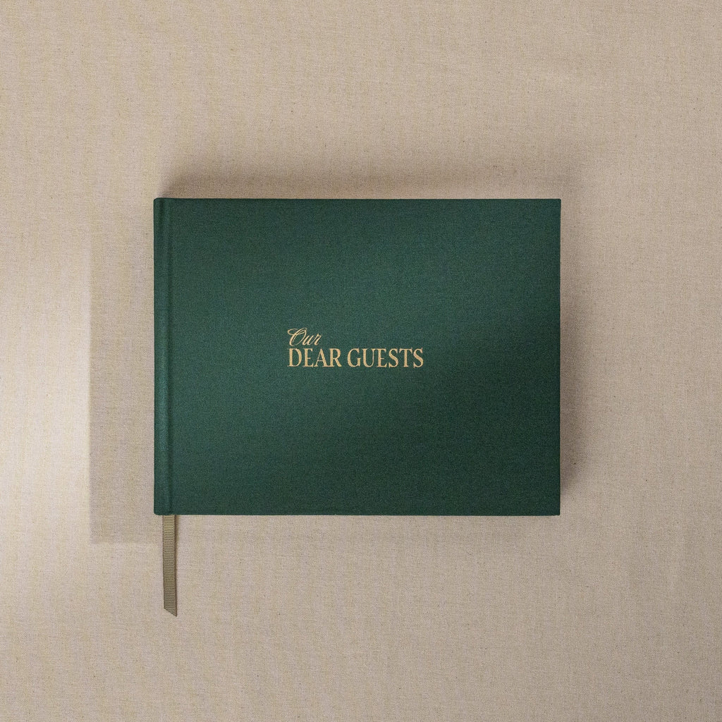Kunitsa Co. Guest Book Evergreen Guest Book Guest Book