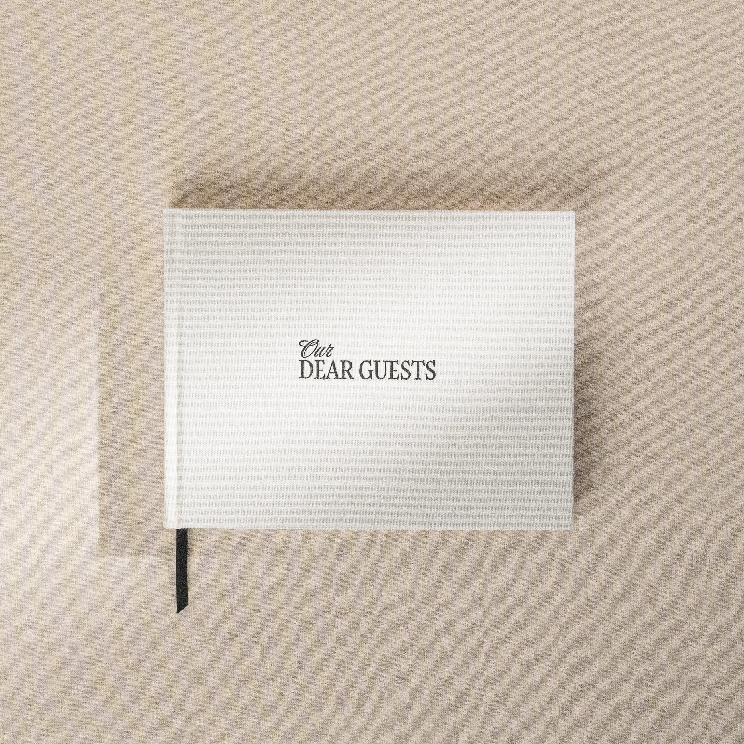 Wedding Guest Book - Blank Sign in Book for Special Occasions