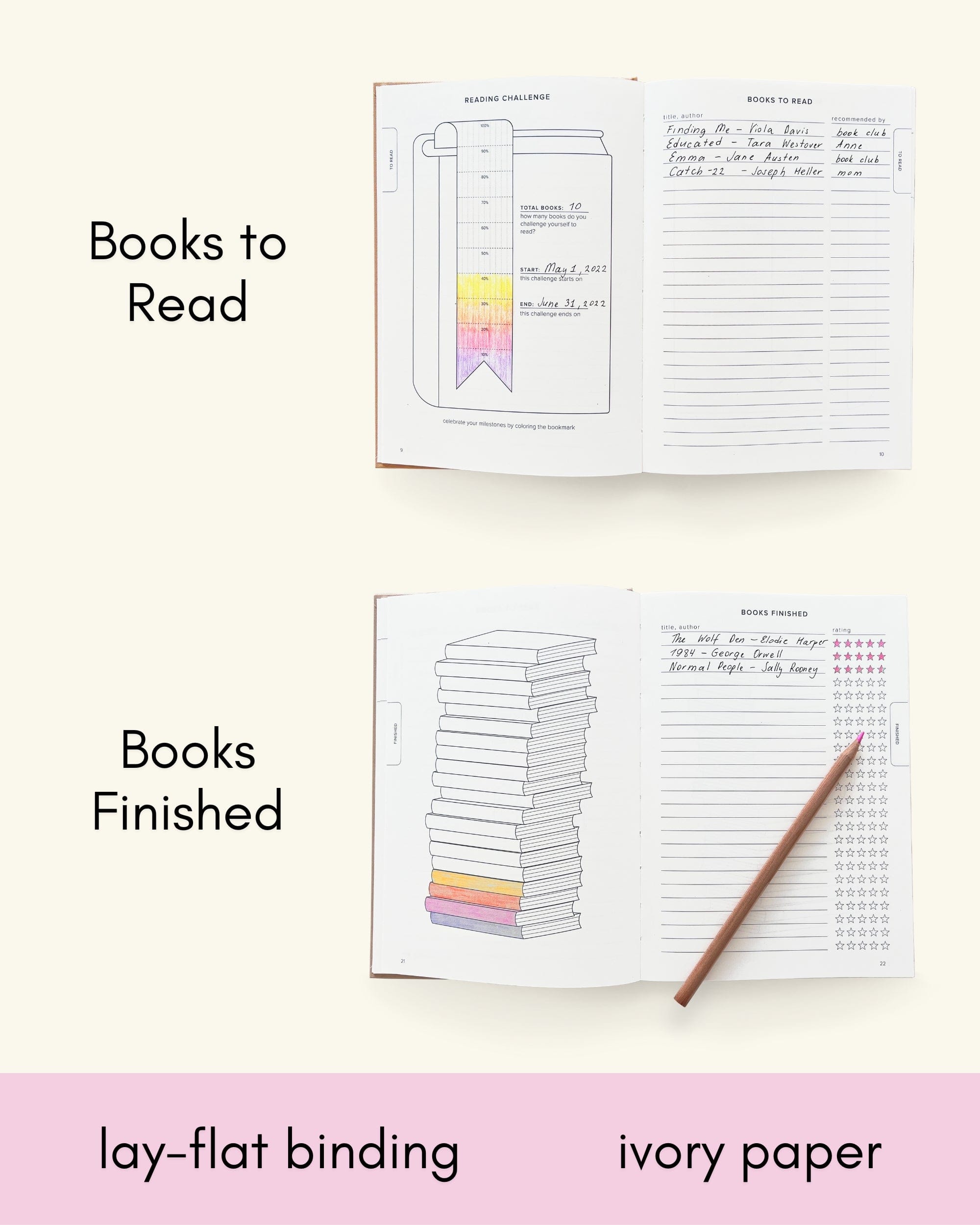 The Original Reading Journal for Booklovers | Review / Track your